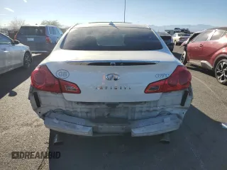 2011 Infiniti G25 Journey with VIN JN1DV6AP4BM600200, listed as a Copart auction lot 80266604 with 140,018 mi miles and Salvage Title. Bid and sale history available at DreamBid. Image 6.