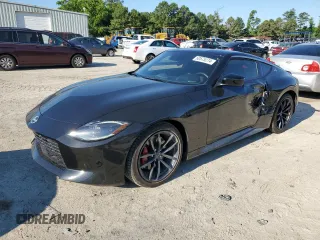 2024 Nissan Z Performance with VIN JN1BZ4BH8RM361445, listed as a Copart auction lot 60575274 with 6,520 mi miles and Salvage Title. Bid and sale history available at DreamBid. Image 1.