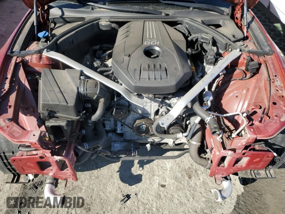 2021 Genesis G70 2.0T with VIN KMTG64LA9MU077040, listed as a Copart auction lot 88766635 with 31,718 mi miles and Salvage title. Bid and sale history available at DreamBid. Image 11.
