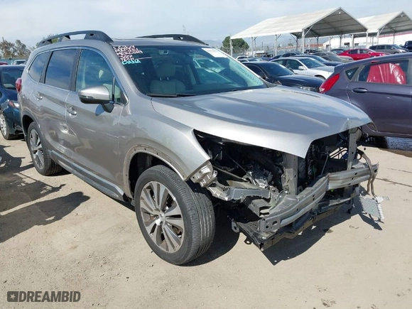 2020 Subaru Ascent Limited with VIN 4S4WMAPD0L3450484, listed as a IAAI auction lot 42019072 with 14,919 mi miles. Bid and sale history available at carsss.com. Image 1.