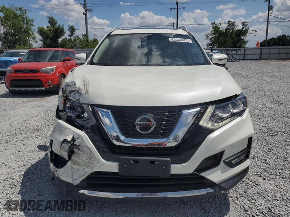 2019 Nissan Rogue SL with VIN 5N1AT2MV4KC766162, listed as a Copart auction lot 55080465 with 38,951 mi miles and Non Repairable. Bid and sale history available at carsss.com. Image 5.