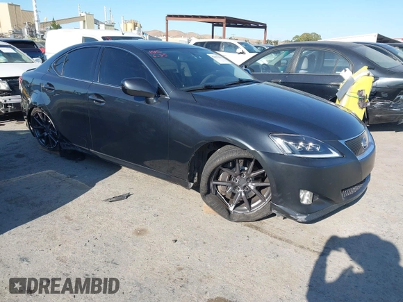 2006 Lexus IS 350 with VIN JTHBE262165010836, listed as a IAAI auction lot 42603334 with 68,219 mi miles and . Bid and sale history available at DreamBid. Image 1.