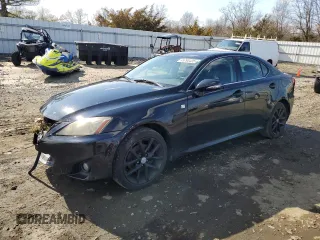 2011 Lexus IS 250 with VIN JTHCF5C25B5047535, listed as a Copart auction lot 49795435 with 179,376 mi miles and Salvage Title. Bid and sale history available at carsss.com. Image 1.