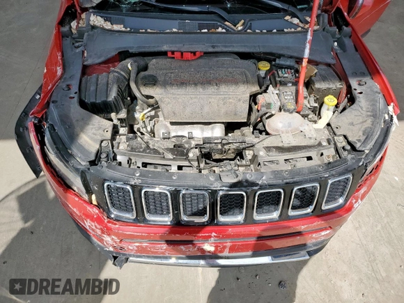 2020 Jeep Compass Limited с VIN 3C4NJDCB0LT123988, выставлен на аукционе Copart как лот 60930075 с пробегом 71 153 миль миль и Списание • Salvage title. История ставок и продаж доступна на DreamBid. Изображение 12.