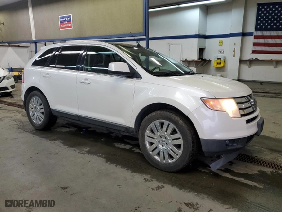 2010 Ford Edge Limited with VIN 2FMDK4KC3ABA59095, listed as a Copart auction lot 45849345 with 180,938 mi miles and Salvage Title. Bid and sale history available at carsss.com. Image 4.