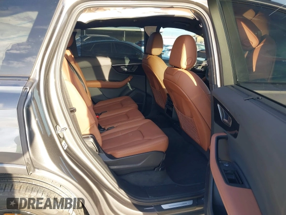 2024 Audi Q7 Premium Plus with VIN WA1LCBF76RD010388, listed as a IAAI auction lot 41295943 with 6,950 mi miles and . Bid and sale history available at DreamBid. Image 8.