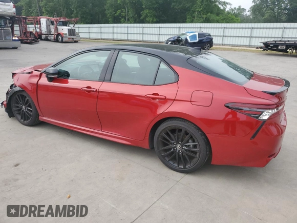 2021 Toyota Camry XSE z VIN 4T1K61AK4MU495780, wystawiony jako Copart lot #54576745 z przebiegiem 24 603 mil mil oraz Szkoda całkowita • Salvage title. Historia ofert i sprzedaży dostępna na DreamBid. Obrazek 2.