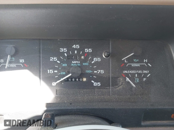 1993 Ford Ranger Splash z VIN 1FTCR10A9PPA96049, wystawiony jako IAAI lot #41792924 z przebiegiem 6 840 mil mil oraz . Historia ofert i sprzedaży dostępna na DreamBid. Obrazek 7.