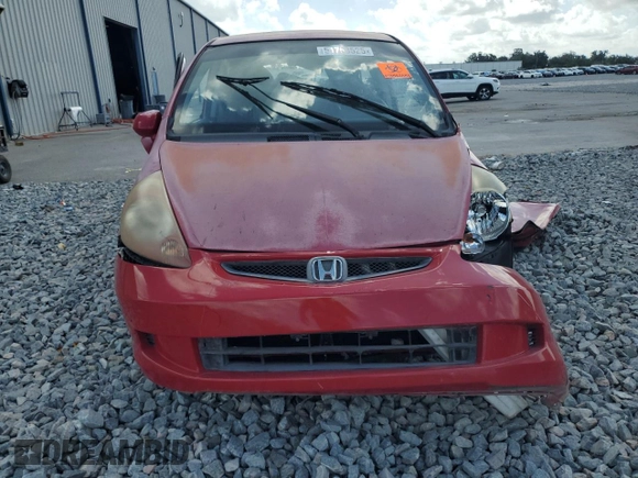 2008 Honda Fit with VIN JHMGD38428S073784, listed as a Copart auction lot 51758525 with 0 mi miles and Non Repairable. Bid and sale history available at carsss.com. Image 5.