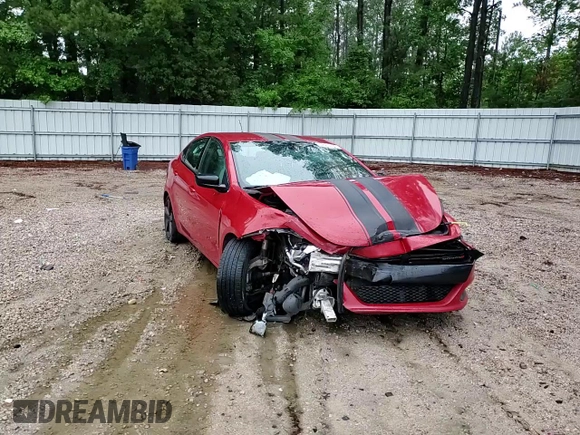 2015 Dodge Dart SXT with VIN 1C3CDFBB7FD433999, listed as a Copart auction lot 58459185 with 185,580 mi miles and Salvage title. Bid and sale history available at DreamBid. Image 13.