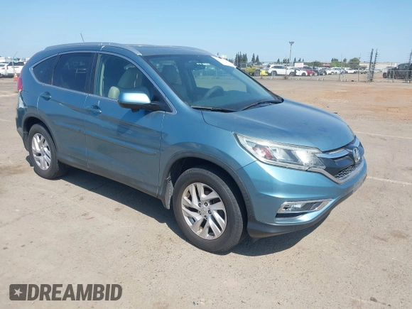 2015 Honda CR-V EX-L with VIN 2HKRM4H77FH632137, listed as a IAAI auction lot 42158111 with 172,531 mi miles. Bid and sale history available at carsss.com. Image 1.