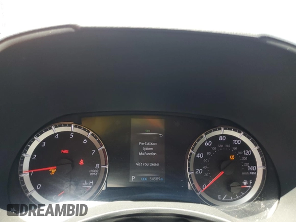 2021 Toyota Highlander L with VIN 5TDCZRAH8MS074491, listed as a Copart auction lot 60289405 with 54,589 mi miles and Salvage title. Bid and sale history available at DreamBid. Image 9.