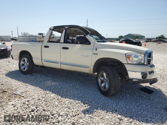 2008 Dodge 1500 SLT with VIN 1D7HU182X8J231213, listed as a Copart auction lot 52892085 with 190,865 mi miles and Salvage Title. Bid and sale history available at DreamBid. Image 4.