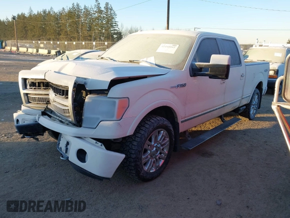 2009 Ford F-150 XL with VIN 1FTPW14V19FA43426, listed as a IAAI auction lot 41448065 with 180,394 mi miles and . Bid and sale history available at DreamBid. Image 2.
