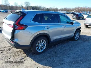 2024 Honda CR-V EX-L with VIN 7FARS4H74RE020703, listed as a IAAI auction lot 41839598 with 8,317 mi miles. Bid and sale history available at carsss.com. Image 4.