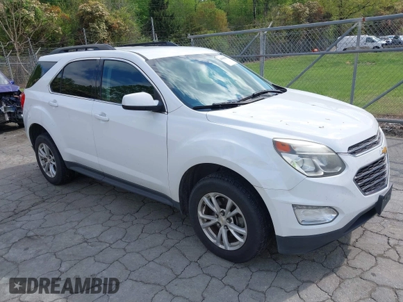 2017 Chevrolet Equinox LT with VIN 2GNFLFEK1H6215590, listed as a IAAI auction lot 41986847 with 156,406 mi miles and . Bid and sale history available at DreamBid. Image 1.