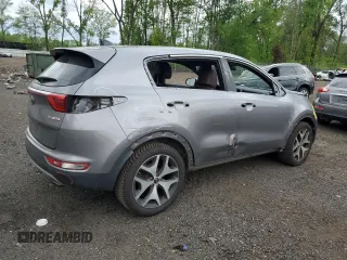 2017 Kia Sportage SX Turbo with VIN KNDPR3A65H7243783, listed as a Copart auction lot 57088825 with 129,937 mi miles and Salvage title. Bid and sale history available at DreamBid. Image 3.