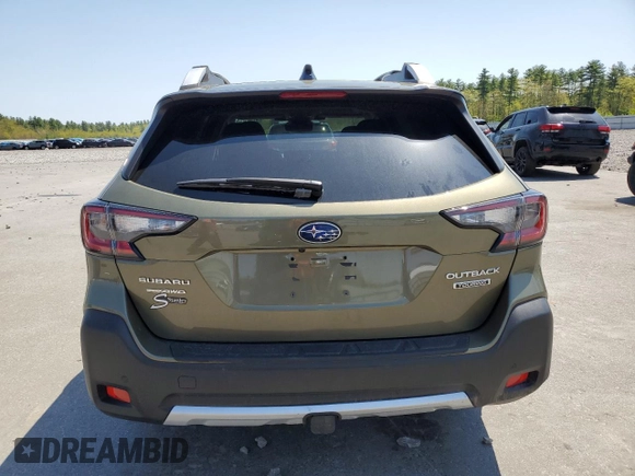 2025 Subaru Outback Touring with VIN 4S4BTAPC0S3236358, listed as a Copart auction lot 56849645 with 451 mi miles and Salvage title. Bid and sale history available at DreamBid. Image 6.