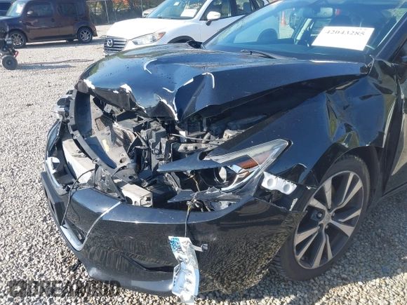 2017 Nissan Maxima S with VIN 1N4AA6AP3HC436857, listed as a IAAI auction lot 42043285 with 258,410 mi miles and . Bid and sale history available at DreamBid. Image 17.