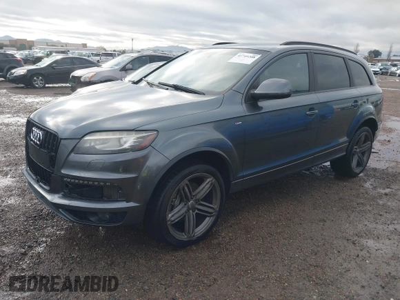 2014 Audi Q7 3.0L TDI Prestige with VIN WA1WMAFE0ED018516, listed as a IAAI auction lot 41749208 with 129,498 mi miles. Bid and sale history available at carsss.com. Image 2.