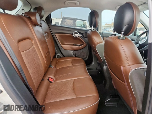 2018 FIAT 500X Lounge with VIN ZFBCFXDB9JP651302, listed as a Copart auction lot 59435875 with 63,186 mi miles and Salvage title. Bid and sale history available at DreamBid. Image 10.