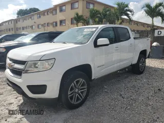 2020 Chevrolet Colorado 4WD Work Truck with VIN 1GCGTBEN9L1226431, listed as a Copart auction lot 64204395 with 40,591 mi miles and Non repairable. Bid and sale history available at DreamBid. Image 1.