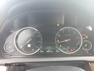 2015 BMW 7 Series 740Li xDrive with VIN WBAYF4C57FGS99225, listed as a Copart auction lot 82167004 with 145,711 mi miles and Salvage Title. Bid and sale history available at carsss.com. Image 9.