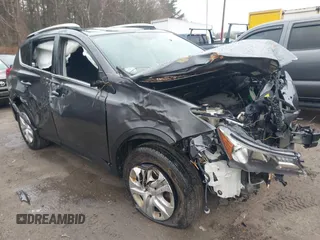 2015 Toyota RAV4 LE with VIN JTMBFREV7FJ038070, listed as a IAAI auction lot 41858648 with 179,590 mi miles and . Bid and sale history available at DreamBid. Image 1.
