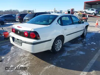 2005 Chevrolet Impala z VIN 2G1WF52E859320252, wystawiony jako IAAI lot #41341180 z przebiegiem 90 613 mil mil oraz . Historia ofert i sprzedaży dostępna na DreamBid. Obrazek 4.