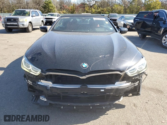 2021 BMW 8 Series 840i with VIN WBADZ2C05MCG36741, listed as a Copart auction lot 75273884 with 31,441 mi miles and Salvage Title. Bid and sale history available at carsss.com. Image 5.