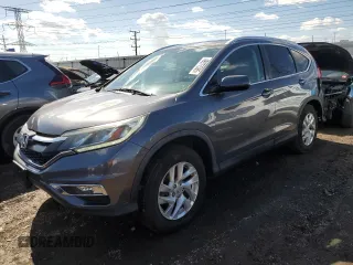 2015 Honda CR-V EX-L with VIN 5J6RM4H72FL019221, listed as a Copart auction lot 49977595 with 100,785 mi miles and Salvage Title. Bid and sale history available at carsss.com. Image 1.