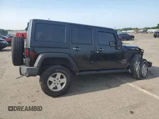 2018 Jeep Wrangler JK Unlimited Sport S with VIN 1C4BJWDG0JL811667, listed as a Copart auction lot 63179784 with 81,860 mi miles and Salvage Title. Bid and sale history available at carsss.com. Image 3.
