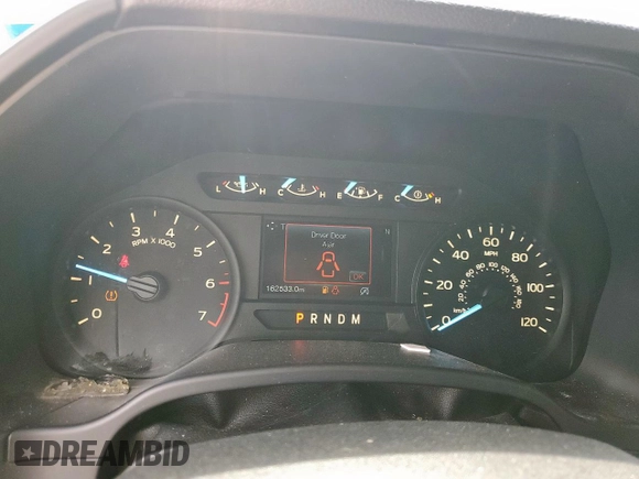 2018 Ford F-150 XL with VIN 1FTEW1CP3JKC81428, listed as a Copart auction lot 58023135 with 162,533 mi miles and Salvage title. Bid and sale history available at DreamBid. Image 9.