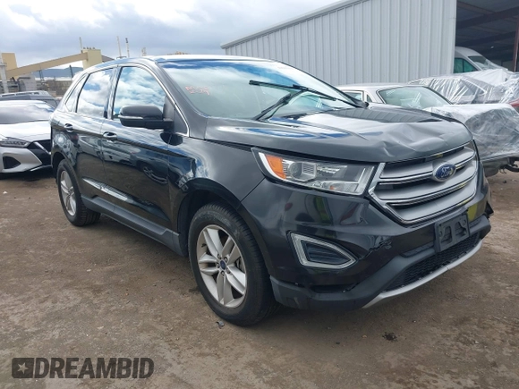 2015 Ford Edge SEL with VIN 2FMTK3J97FBB09189, listed as a IAAI auction lot 41627158 with 154,848 mi miles. Bid and sale history available at carsss.com. Image 1.