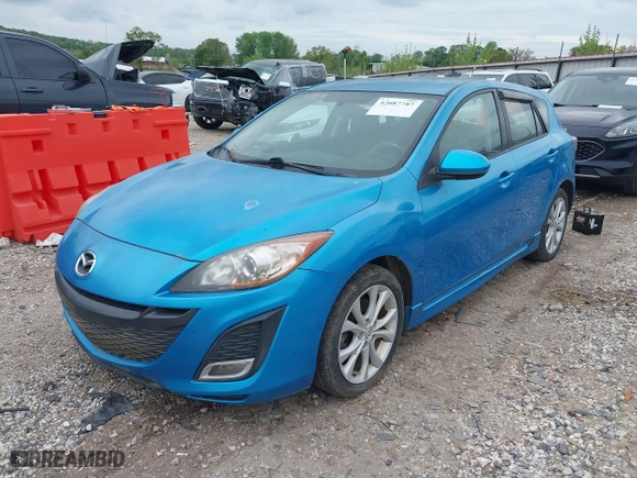 2011 Mazda Mazda3 s Sport with VIN JM1BL1K69B1446961, listed as a IAAI auction lot 42087787 with 141,451 mi miles. Bid and sale history available at carsss.com. Image 2.