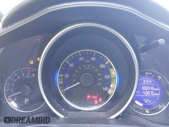 2015 Honda Fit EX-L with VIN 3HGGK5H86FM751434, listed as a IAAI auction lot 42065501 with 106,546 mi miles. Bid and sale history available at carsss.com. Image 7.