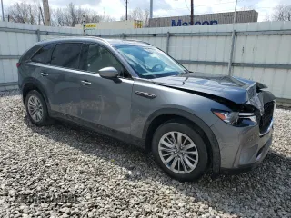 2024 Mazda CX-90 Preferred Plus with VIN JM3KKCHD5R1153256, listed as a Copart auction lot 52702945 with Not Provided miles and Non Repairable. Bid and sale history available at DreamBid. Image 4.