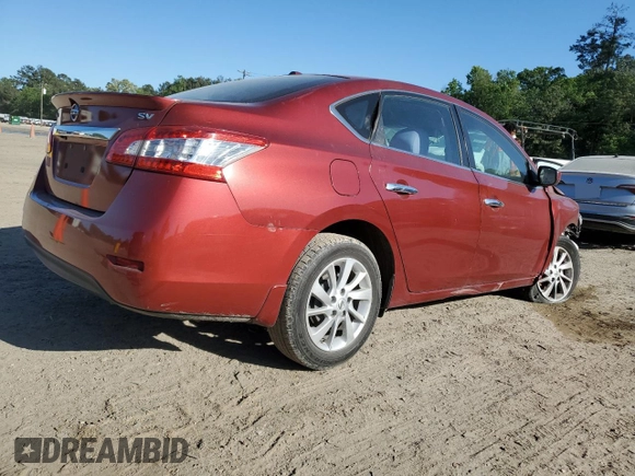 2015 Nissan Sentra SV with VIN 3N1AB7AP0FY330175, listed as a Copart auction lot 52006785 with Not Provided miles and Salvage Title. Bid and sale history available at DreamBid. Image 3.