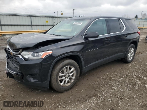 2020 Chevrolet Traverse LS with VIN 1GNEVFKW0LJ157691, listed as a Copart auction lot 52372065 with 159,689 mi miles and Salvage title. Bid and sale history available at DreamBid. Image 1.