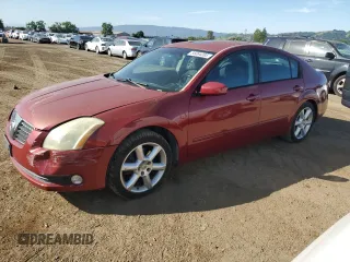 2006 Nissan Maxima SE z VIN 1N4BA41E96C822865, wystawiony jako Copart lot #55064285 z przebiegiem 97 341 mil mil oraz Szkoda całkowita • Salvage title. Historia ofert i sprzedaży dostępna na DreamBid. Obrazek 1.