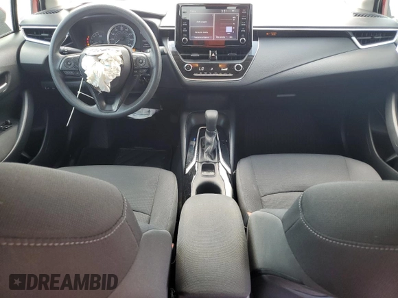 2020 Toyota Corolla LE with VIN 5YFEPRAE4LP052502, listed as a Copart auction lot 53277635 with 36,132 mi miles and Non Repairable. Bid and sale history available at DreamBid. Image 8.