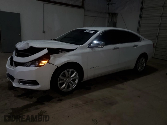 2018 Chevrolet Impala LT z VIN 2G1105S33J9116169, wystawiony jako Copart lot #50909435 z przebiegiem 106 039 mil mil oraz Szkoda całkowita • Salvage title. Historia ofert i sprzedaży dostępna na DreamBid. Obrazek 1.
