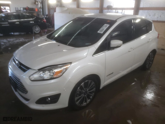 2018 Ford C-Max Hybrid Titanium with VIN 1FADP5DU7JL100738, listed as a Copart auction lot 86647734 with 146,161 mi miles and Salvage Title. Bid and sale history available at carsss.com. Image 1.