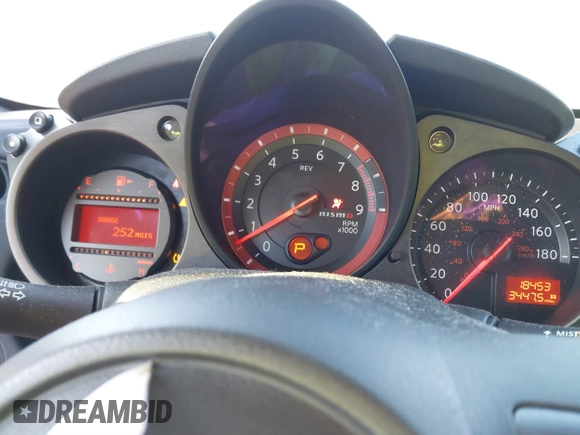 2019 Nissan 370Z Sport Touring with VIN JN1AZ4EH0KM420226, listed as a IAAI auction lot 41769891 with 18,453 mi miles and . Bid and sale history available at DreamBid. Image 7.