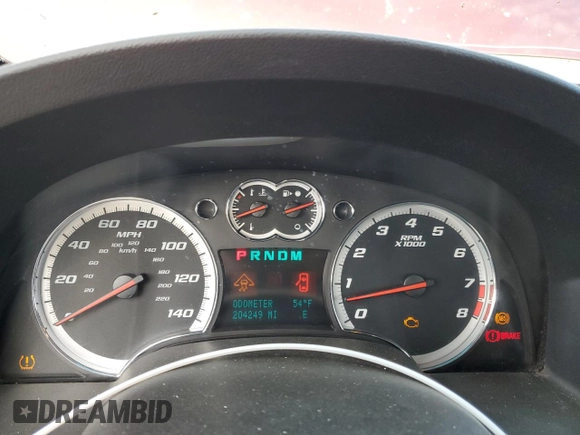 2008 Chevrolet Equinox Sport with VIN 2CNDL037X86304811, listed as a Copart auction lot 84552144 with 204,249 mi miles and Salvage Title. Bid and sale history available at carsss.com. Image 9.