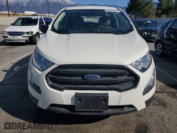 2021 Ford EcoSport S with VIN MAJ3S2FE1MC418048, listed as a Copart auction lot 48283845 with 12,979 mi miles and Salvage Title. Bid and sale history available at DreamBid. Image 5.