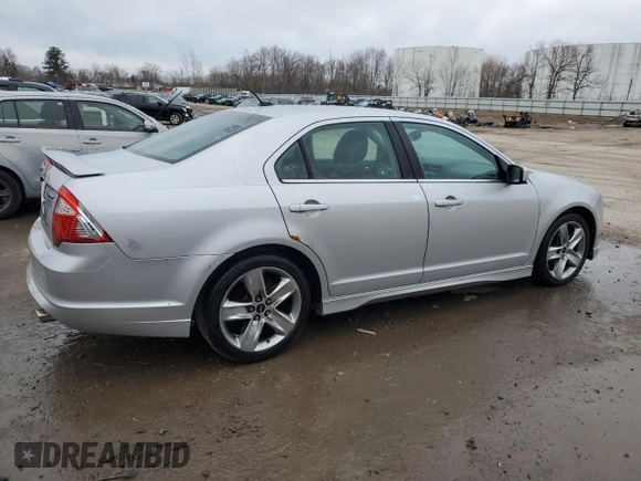 2010 Ford Fusion SPORT with VIN 3FAHP0KC5AR349796, listed as a Copart auction lot 51468445 with 160,822 mi miles and Salvage Title. Bid and sale history available at carsss.com. Image 3.