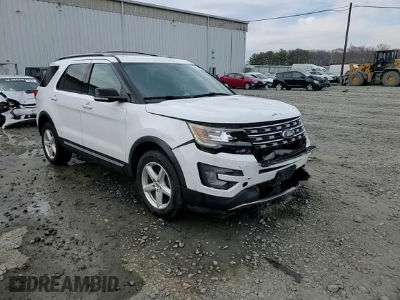 2017 Ford Explorer XLT with VIN 1FM5K8D8XHGD47476, listed as a Copart auction lot 50155845 with 80,763 mi miles and Salvage Title. Bid and sale history available at DreamBid. Image 14.