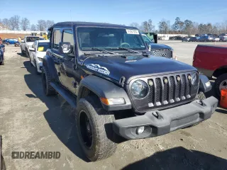 2020 Jeep Wrangler Unlimited Sport S z VIN 1C4HJXDG5LW325387, wystawiony jako Copart lot #41467505 z przebiegiem 104 343 mil mil oraz Szkoda całkowita • Salvage title. Historia ofert i sprzedaży dostępna na DreamBid. Obrazek 4.