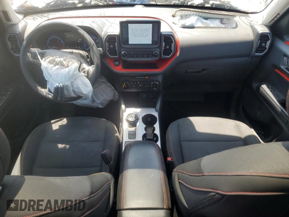 2024 Ford Bronco with VIN 3FMCR9K64RRE33001, listed as a Copart auction lot 52875415 with 18,804 mi miles and Salvage title. Bid and sale history available at DreamBid. Image 8.